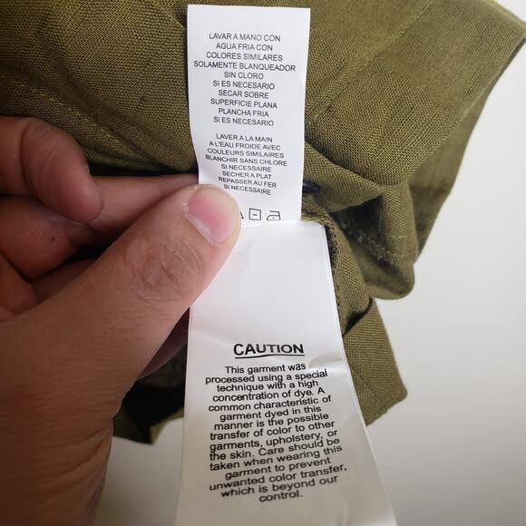 C & C California| Linen Cotton Safari Vest - Picture 5 of 9